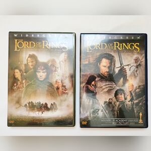 - NEW - *Lord of the Rings* DVDs.